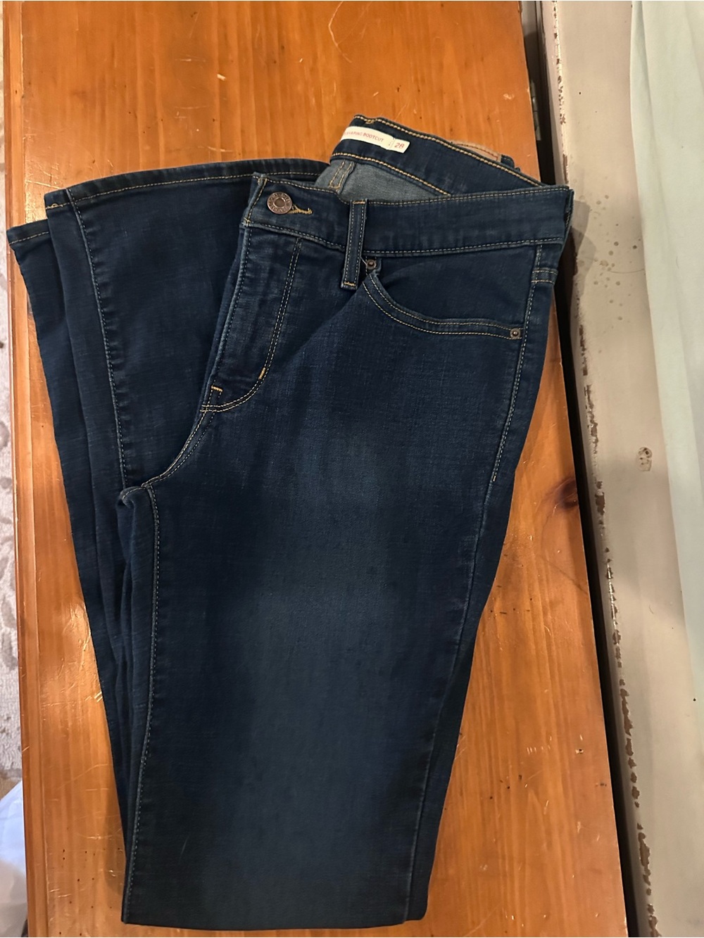 Levi's Women's Dark Blue Boot Cut Jeans